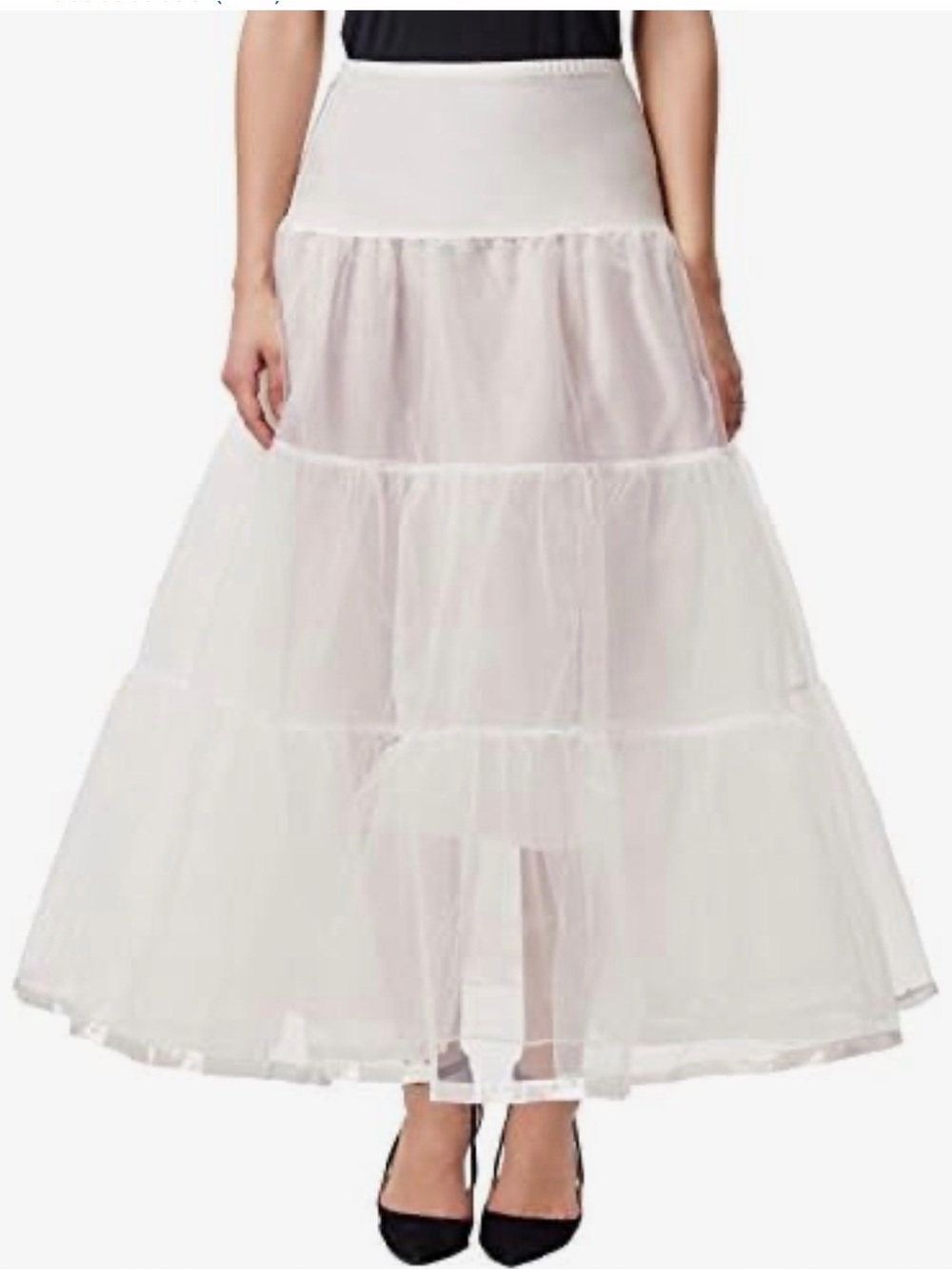 GRACE KARIN Women's Ankle Length Petticoats Skirts Wedding Half Slips Crinoline